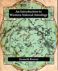 Intro to Western Sidereal Astrology book cover
